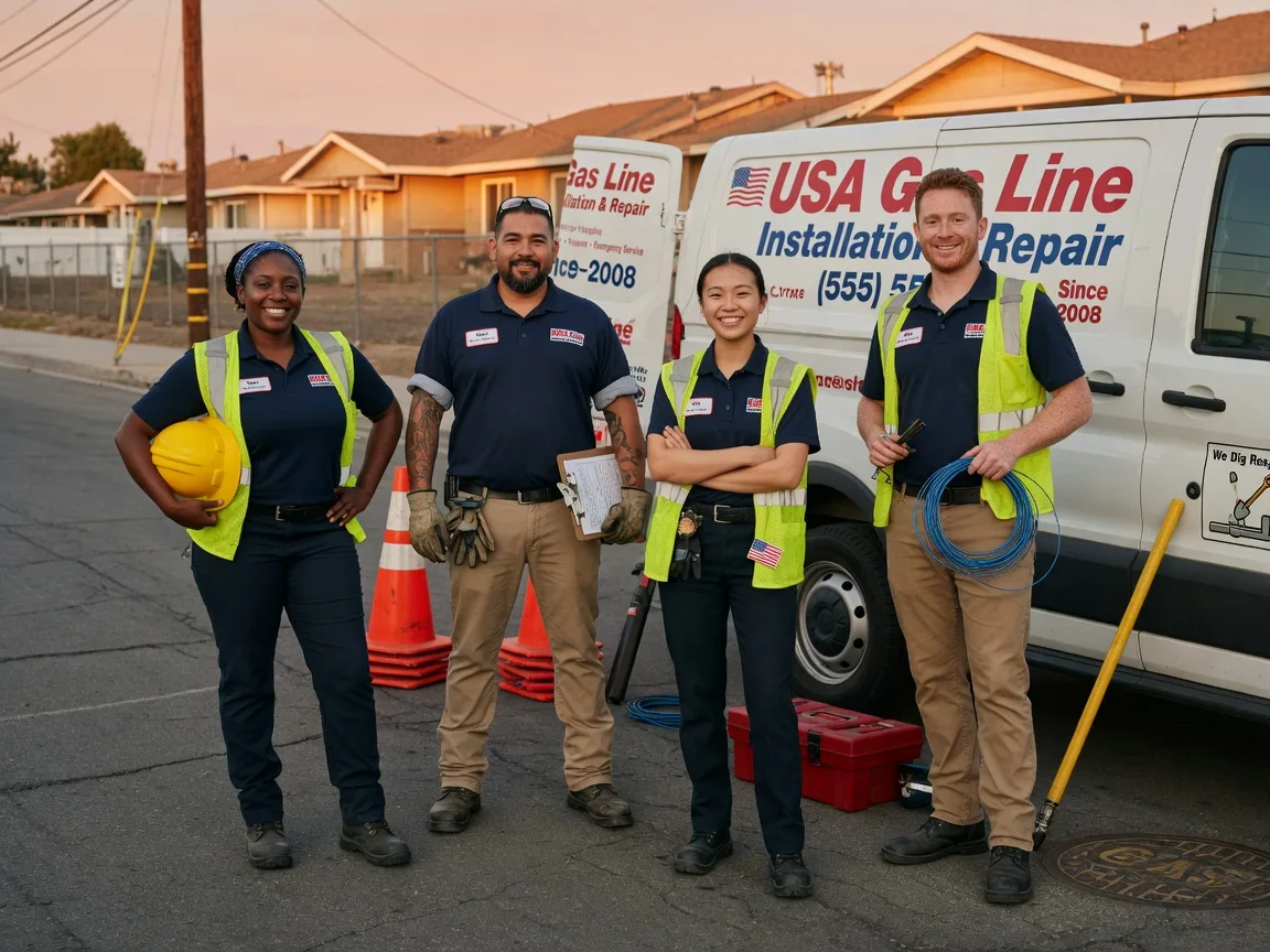Gas Line Installation company in Earlsboro, OK
